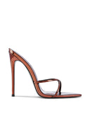 Donatella Mule - Glazed Choco - FEMME LA