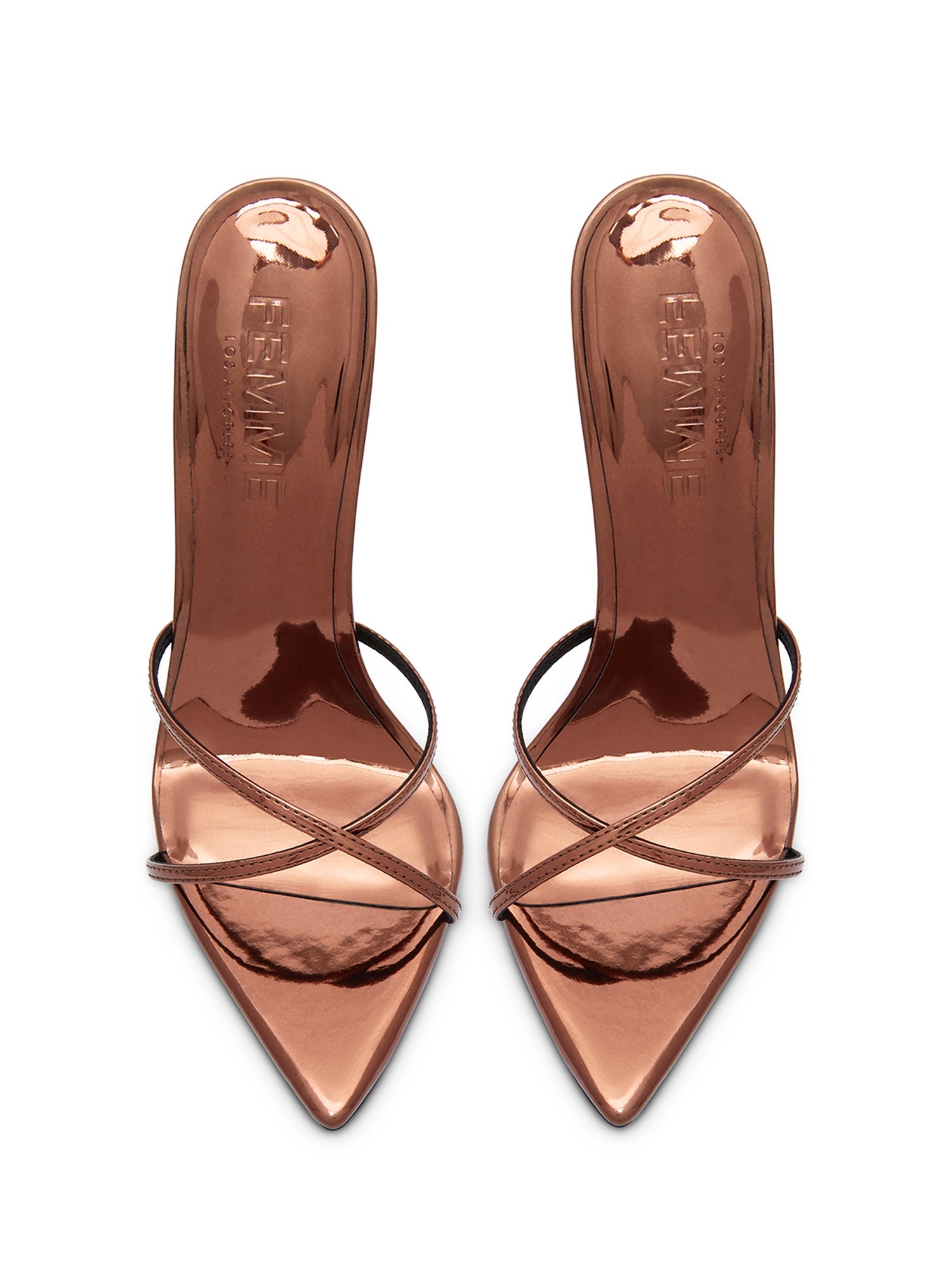 Donatella Mule - Glazed Choco | FEMME LA