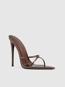 Donatella Mule - Glazed Choco - FEMME LA