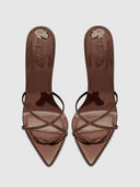 Donatella Mule - Glazed Choco - FEMME LA