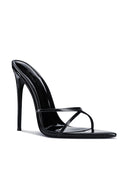 Donatella Mule - Glazed Noir - FEMME LA