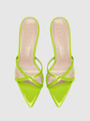 Donatella Mule - Lime - FEMME LA