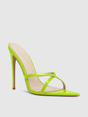 Donatella Mule - Lime - FEMME LA