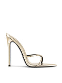 Donatella Mule - Rose Gold - FEMME LA