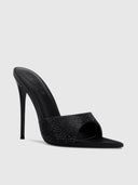 Dubai Slipper - Black - FEMME LA