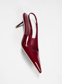G55 Slingback - Burgundy - FEMME LA