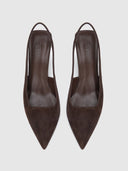 G55 Slingback - Suede Coco - FEMME LA