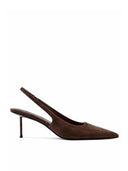 G55 Slingback - Suede Coco - FEMME LA