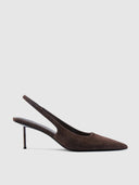 G55 Slingback - Suede Coco - FEMME LA