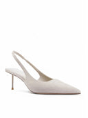 G55 Slingback - Suede Sand - FEMME LA