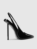 G63 Slingback 120 - Black - FEMME LA