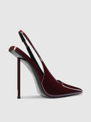 G63 Slingback 120 - Burgundy - FEMME LA