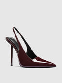 G63 Slingback 120 - Burgundy - FEMME LA