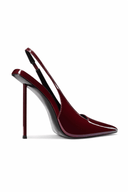 G63 Slingback 120 - Burgundy - FEMME LA