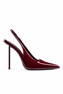 G63 Slingback 120 - Burgundy - FEMME LA