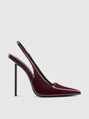 G63 Slingback 120 - Burgundy - FEMME LA