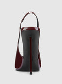 G63 Slingback 120 - Burgundy - FEMME LA