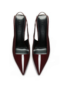 G63 Slingback 120 - Burgundy - FEMME LA