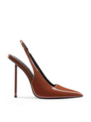 G63 Slingback 120 - Tobacco - FEMME LA