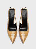 G63 Slingback - Exotic Biscuit - FEMME LA