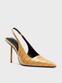 G63 Slingback - Exotic Biscuit - FEMME LA