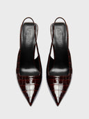 G63 Slingback - Exotic Burgundy - FEMME LA