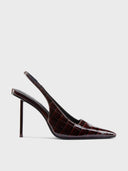 G63 Slingback - Exotic Burgundy - FEMME LA