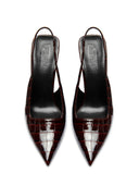 G63 Slingback - Exotic Burgundy - FEMME LA