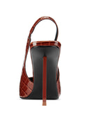 G63 Slingback - Exotic Cognac - FEMME LA