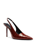 G63 Slingback - Exotic Cognac - FEMME LA