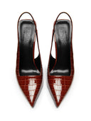 G63 Slingback - Exotic Cognac - FEMME LA