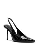G63 Slingback - Exotic Noir - FEMME LA