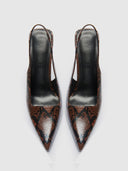 G63 Slingback - Exotic Serpent - FEMME LA