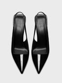 G63 Slingback - Patent Black - FEMME LA