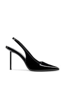 G63 Slingback - Patent Black - FEMME LA