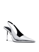 G63 Slingback - Silver - FEMME LA