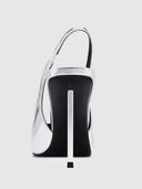 G63 Slingback - Silver - FEMME LA