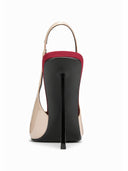 G63X Slingback 120 - Taupe - FEMME LA