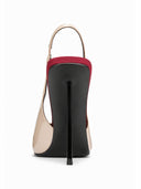 G63X Slingback 120 - Taupe - FEMME LA