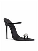Geneva Slipper - Black - FEMME LA