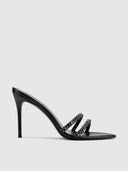 George V Slipper - Nero - FEMME LA