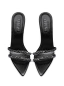 George V Slipper - Nero - FEMME LA
