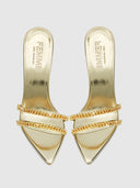 George V Slipper - Oro - FEMME LA