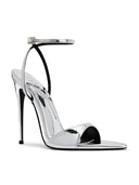 GG Heel - Mirrored Silver - FEMME LA