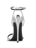 GG Heel - Mirrored Silver - FEMME LA