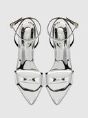 GG Heel - Mirrored Silver - FEMME LA