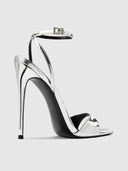 GG Heel - Mirrored Silver - FEMME LA