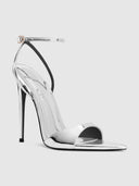 GG Heel - Mirrored Silver - FEMME LA