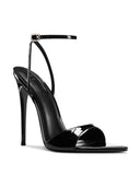 GG Heel - Patent Black - FEMME LA