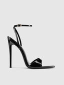 GG Heel - Patent Black - FEMME LA